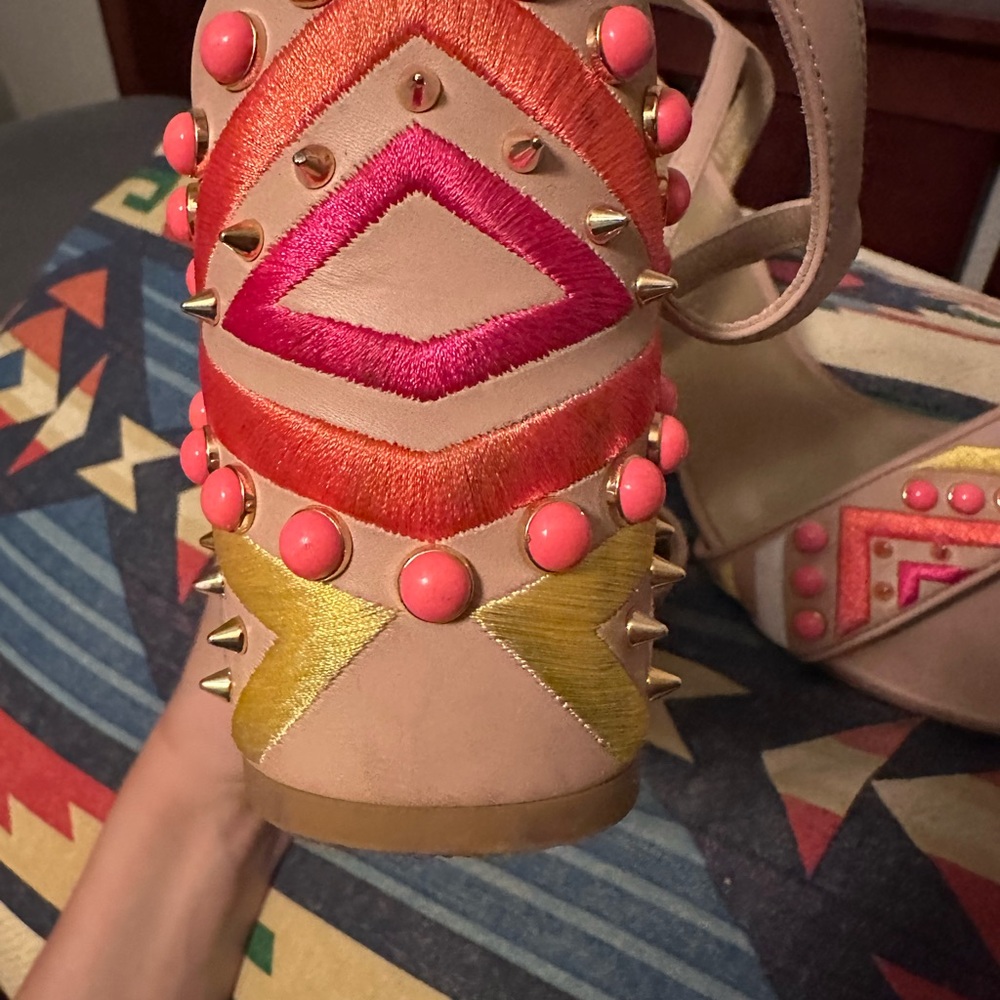 Stuart Weitzman Block Heel Sandal - image 8